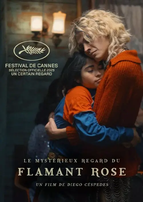 Le mystérieux regard du flamant rose